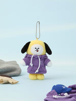 BT21 OFFICIAL BASIC PETIT PLUSH KEYRING - CHIMMY