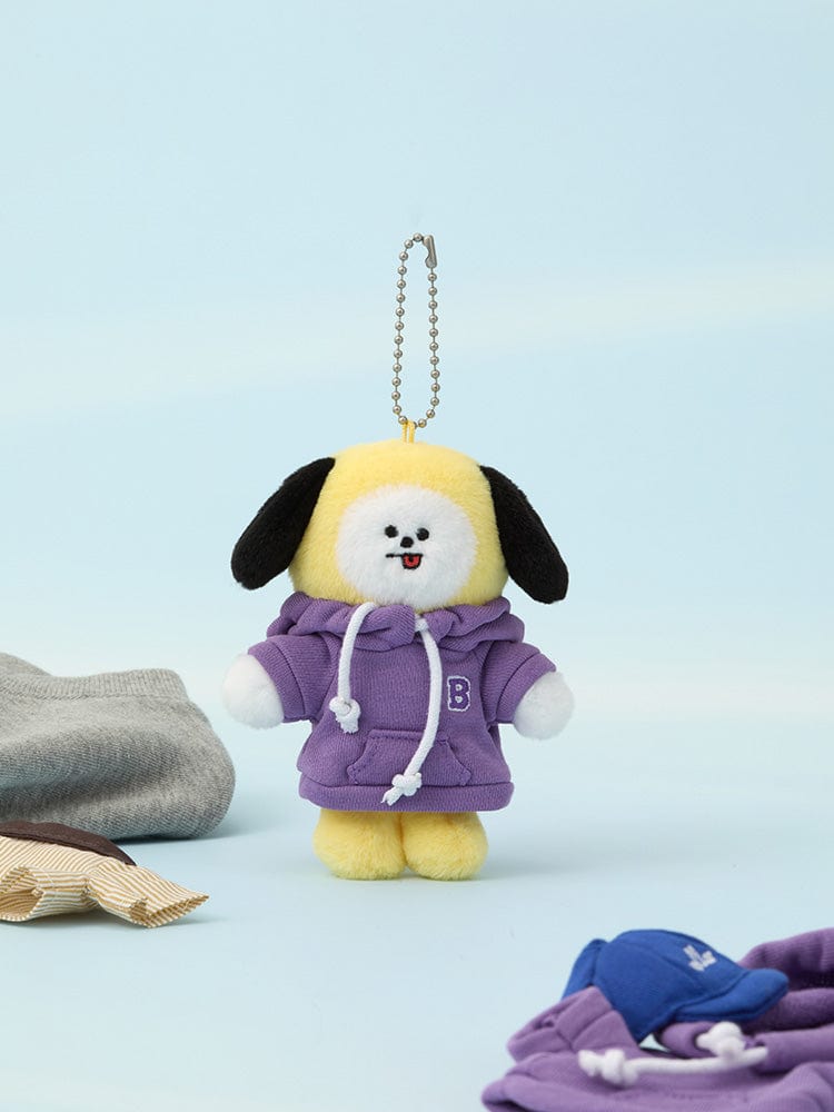 BT21 OFFICIAL BASIC PETIT PLUSH KEYRING - CHIMMY