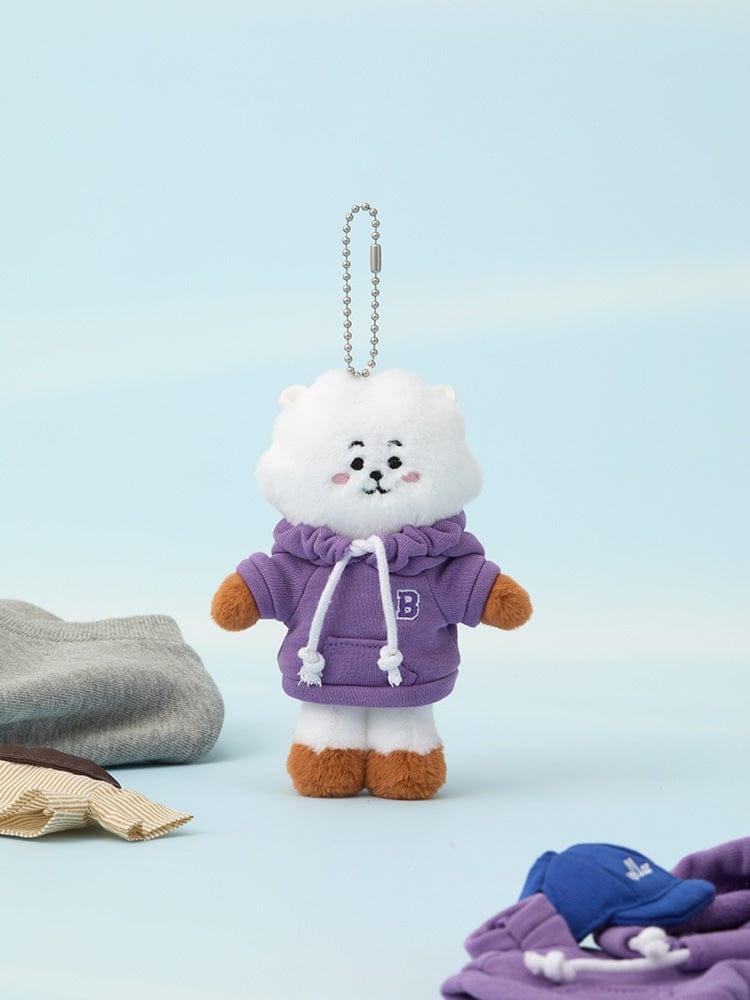 BT21 OFFICIAL BASIC PETIT PLUSH KEYRING - RJ