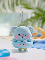 BT21 OFFICIAL BASIC SUMMER PLUSH KEYRING - KOYA