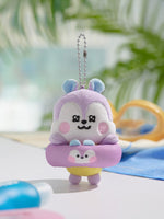 BT21 OFFICIAL BASIC SUMMER PLUSH KEYRING - MANG