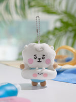 BT21 OFFICIAL BASIC SUMMER PLUSH KEYRING - RJ