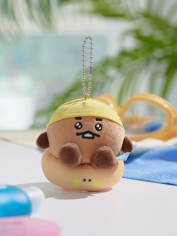 BT21 OFFICIAL BASIC SUMMER PLUSH KEYRING - SHOOKY