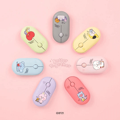 BT21 BABY MY LITTLE BUDDY MULTI-PAIRING WIRELESS MOUSE