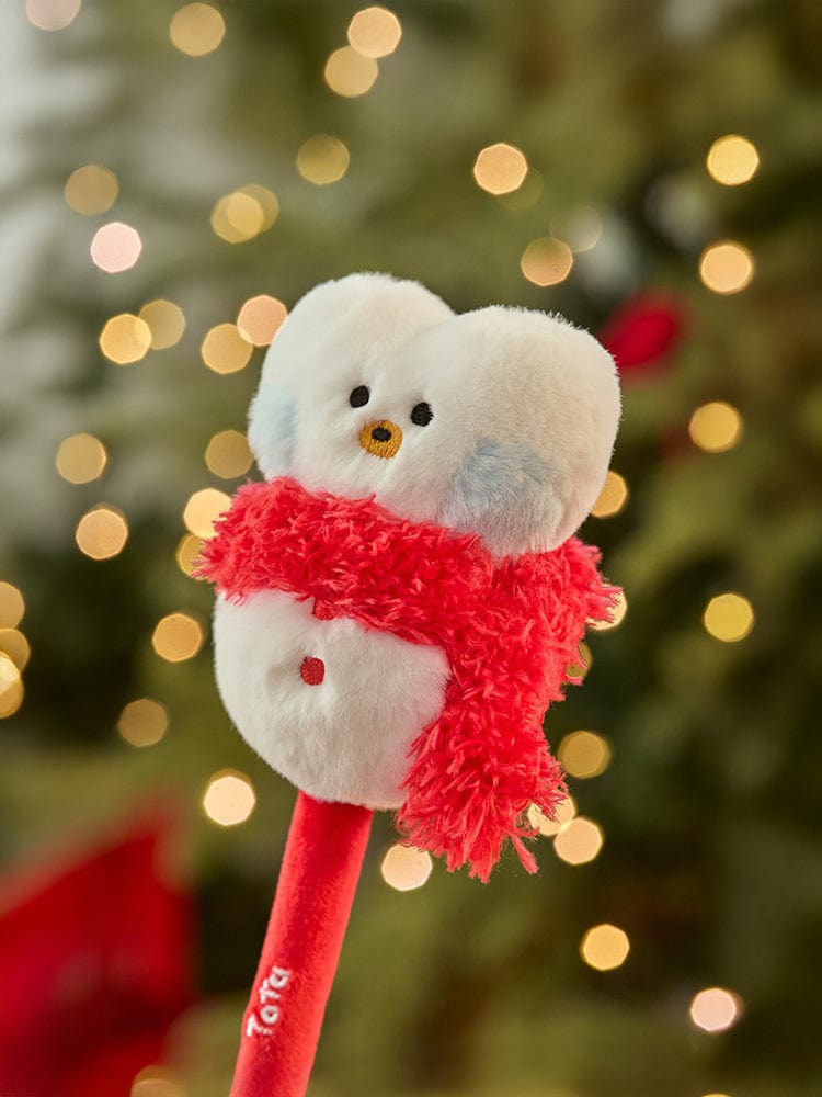 BT21 OFFICIAL PETIT HOLIDAY MINI PLUSH GEL PEN - TATA