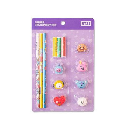 BT21 FIGURE STATIONERY SET