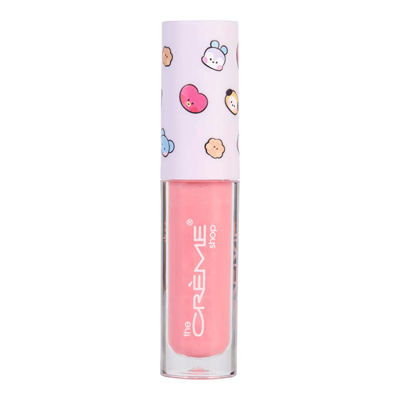 THE CRÈME SHOP X BT21 TINTED JELLY LIP OIL  (CRYSTAL ROSE)