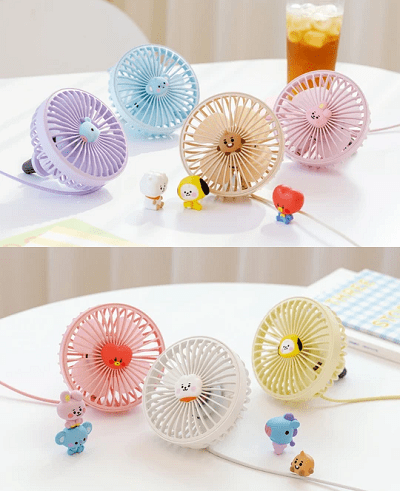 BT21 BABY CAR MINI FAN