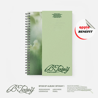 BTOB EP ALBUM BTODAY  (PHOTOBOOK VER.)    |    KPOP USA APPLE OFFICIAL PHOTOCARD  (RANDOM 1 OUT OF 4)