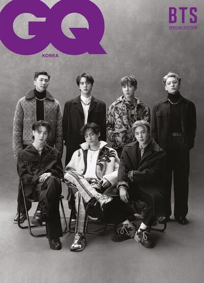 BTS GQ KOREA JANUARY 2022 MAGAZINE