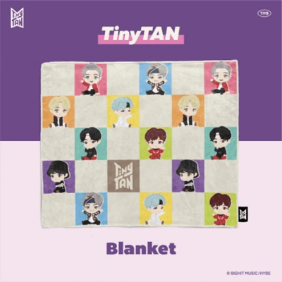 BTS X TINYTAN BLANKET | CHECK