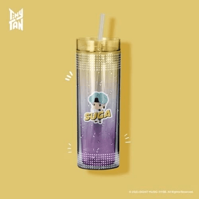 BTS TINYTAN DOUBLE COLD TUMBLER | 7 TUMBLER SET