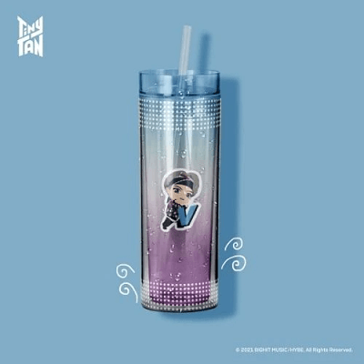 BTS TINYTAN DOUBLE COLD TUMBLER | 7 TUMBLER SET