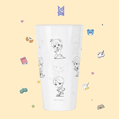 BTS TINYTAN ICED PARTY CUP