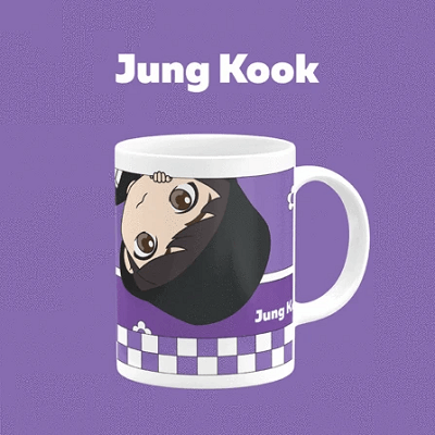 BTS TINYTAN PEEK A BOO MUG CUP