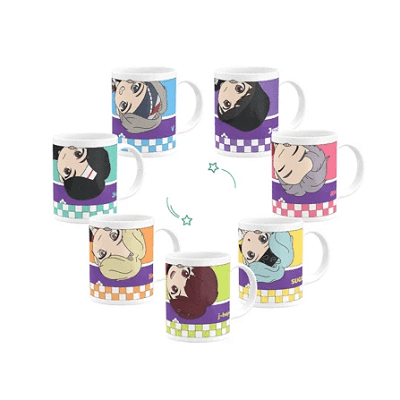 BTS TINYTAN PEEK A BOO MUG CUP
