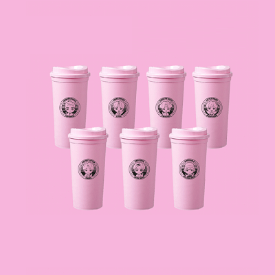 BTS TINYTAN REUSABLE TUMBLER