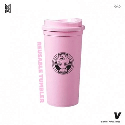 BTS TINYTAN REUSABLE TUMBLER | 7 TUMBLER SET