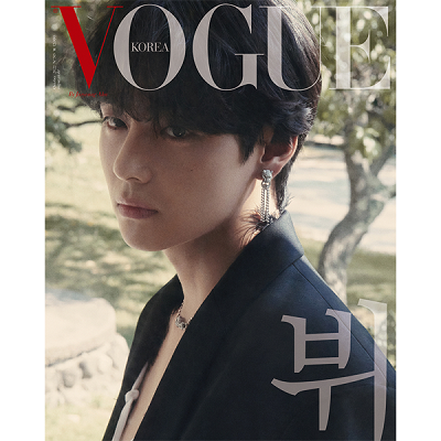 BTS V (TAEHYUNG) X VOGUE KOREA 2022.10  MAGAZINE  VERSION A