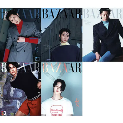 BYEON WOO SEOK BAZAAR 2026-03  MAGAZINE