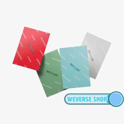 CORTIS  THE 2ND EP ALBUM GREENGREEN    (WEVERSE ALBUM VER.)    |  INCLUDES WEVERSE SHOP OFFICIAL LOGO NAME TAG (RANDOM 1 OUT OF 4)