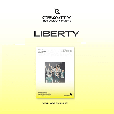 CRAVITY PART 2 LIBERTY: IN OUR COSMOS 1ST ALBUM AND AIR-KIT SET | 4 ALBUM SET