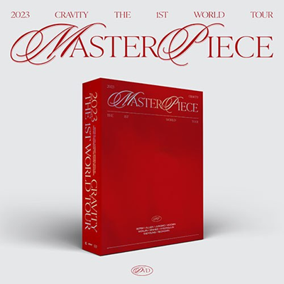 CRAVITY 2023 THE FIRST WORLD TOUR  MASTERPIECE DVD