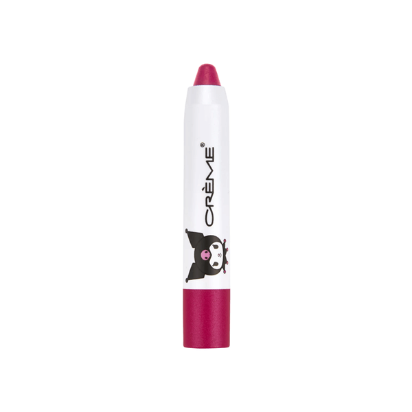 THE CRÈME SHOP X KUROMI  [HELLO LIPPY]  TINTED MOISTURIZING LIP BALM (ANGELIC ROSE)