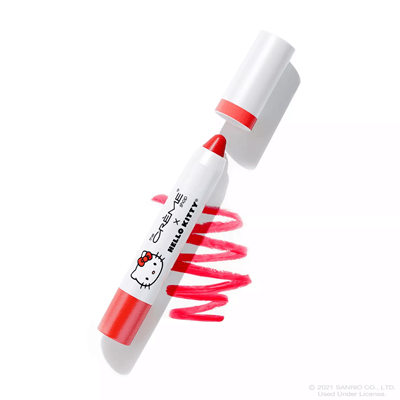 THE CRÈME SHOP X HELLO KITTY  [HELLO LIPPY]  TINTED MOISTURIZING LIP BALM (STRAWBERRY SWEETHEART)