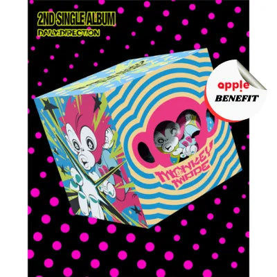 DAILY:DIRECTION 2ND SINGLE ALBUM MONKEY MODE      |   KPOP USA APPLE OFFICIAL PHOTOCARD (RANDOM 1 OUT OF 6)      [PRE]