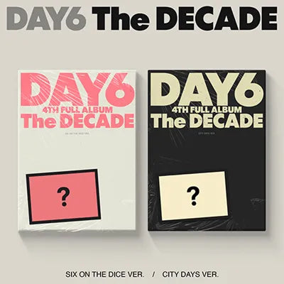 DAY6 4TH ALBUM THE DECADE   |  2 ALBUMS SET