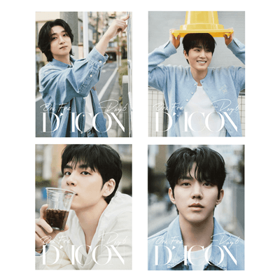 DAY6 D-ICON VOLUME N°27 DAY6 ONE FINEDAY6, PERFECT DAY6  (A-TYPE)    |  PRE ORDER GIFT INCLUDED  OFFICIAL  BOOKMARK