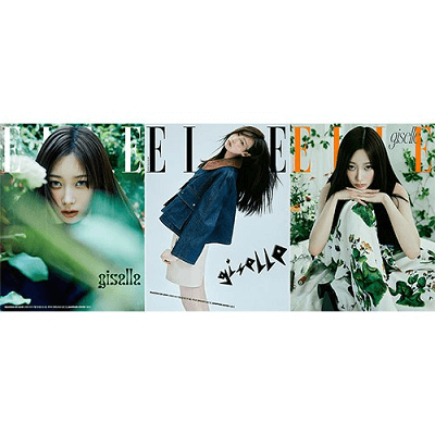 AESPA GISELLE ELLE  2024-08 MAGAZINE