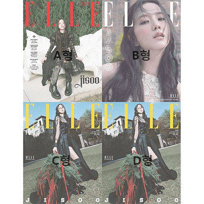 BLACKPINK JISOO ELLE KOREA  2024-12  MAGAZINE