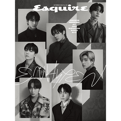 ENHYPEN ESQUIRE 2022-09 MAGAZINE  VERSION A