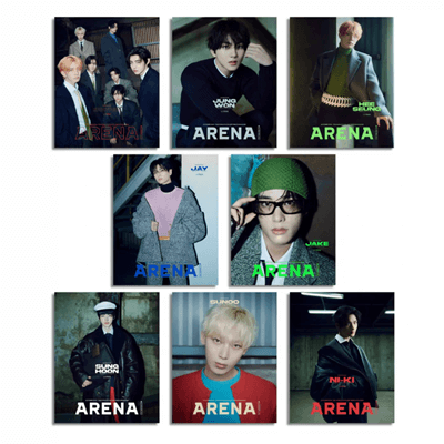 ENHYPEN ARENA HOMME  2024-10  MAGAZINE