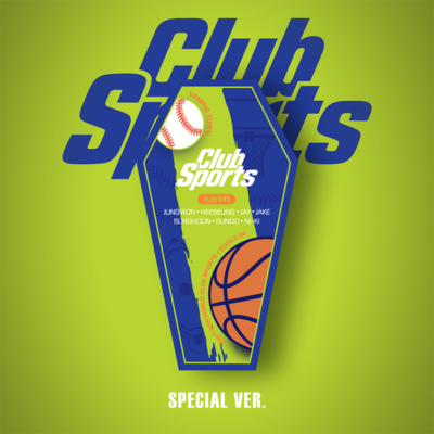 ENHYPEN WORLD COUPON CARD COLLECTION  CLUB SPORTS   (SPECIAL VER.)