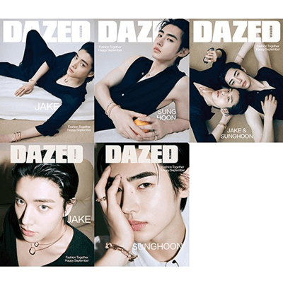 ENHYPEN SUNGHOON & JAKE  DAZED AND CONFUSED KOREA   2024-09 MAGAZINE