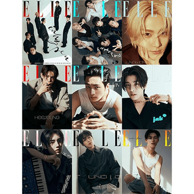 ENHYPEN ELLE KOREA 2025-04  MAGAZINE