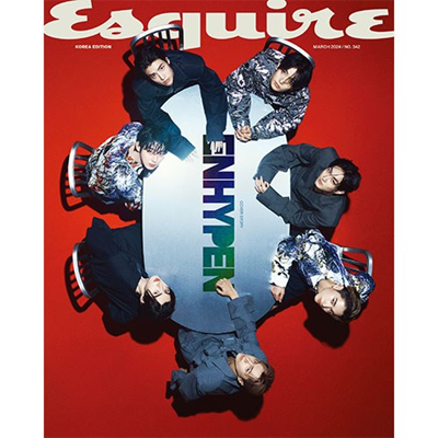 ENHYPEN ESQUIRE  2024-03  MAGAZINE