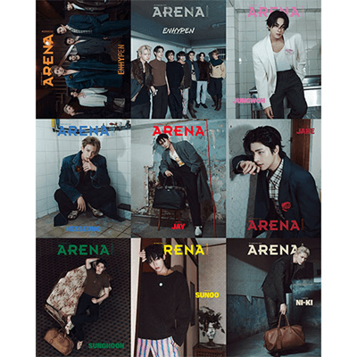 ENHYPEN ARENA HOMME+ 2025-10 MAGAZINE