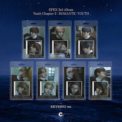 EPEX 3RD ALBUM YOUTH CHAPTER 3: ROMANTIC YOUTH    (KEYRING SET)