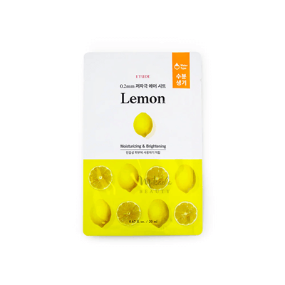 ETUDE HOUSE 0.2 AIR MASK  [LEMON]   (1 SHEET)