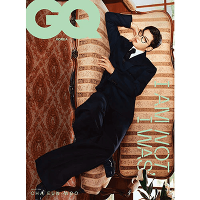 ASTRO CHA EUNWOO GQ  2024-08 MAGAZINE
