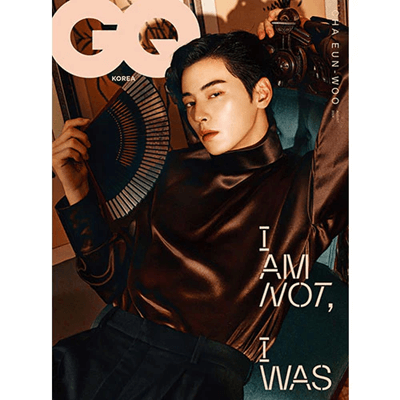 ASTRO CHA EUNWOO GQ  2024-08 MAGAZINE