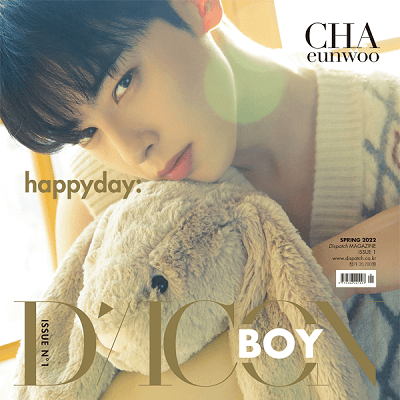 ASTRO CHA EUNWOO DICON BOY ISSUE NO1 HAPPYDAY TYPE B