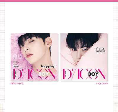 ASTRO CHA EUNWOO DICON BOY ISSUE NO1 HAPPYDAY TYPE A