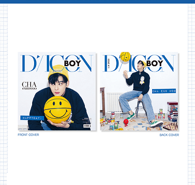 ASTRO CHA EUNWOO DICON BOY ISSUE NO1 HAPPYDAY TYPE D