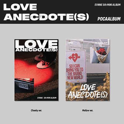EVNNE 5TH MINI ALBUM LOVE ANECDOTE(S)  (POCA ALBUM)     |  2 ALBUMS SET