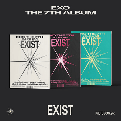 EXO 7TH STUDIO ALBUM EXIST  PHOTOBOOK VER